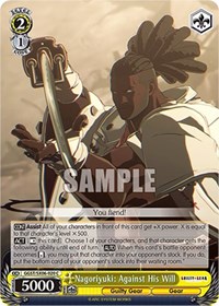 Nagoriyuki: Against His Will C waifu card — Weiss Schwarz