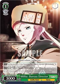 Millia: Bureau Director C waifu card — Weiss Schwarz