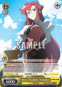 Yomako C waifu card — Weiss Schwarz