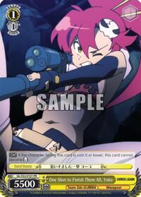 Yoko Promo waifu card — Weiss Schwarz