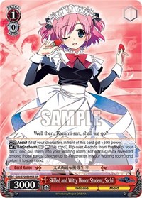 Sachi (SR) SR waifu card — Weiss Schwarz