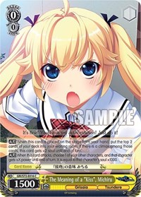 Michiru U waifu card — Weiss Schwarz