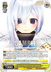Amane Kanata C waifu card — Weiss Schwarz