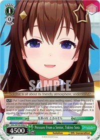 Tokino Sora C waifu card — Weiss Schwarz