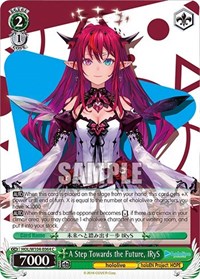 IRyS C waifu card — Weiss Schwarz