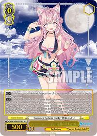 Hakui Koyori (HLP) HololiveParallel waifu card — Weiss Schwarz