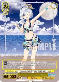 Amane Kanata (HLP) HololiveParallel waifu card — Weiss Schwarz