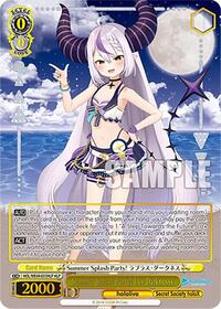 La+ Darknesss (HLP) HololiveParallel waifu card — Weiss Schwarz