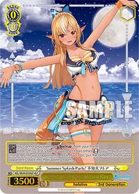 Shiranui Flare (HLP) HololiveParallel waifu card — Weiss Schwarz