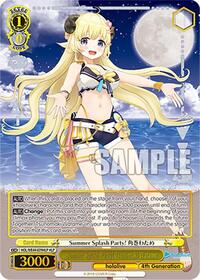 Tsunomaki Watame (HLP) HololiveParallel waifu card — Weiss Schwarz