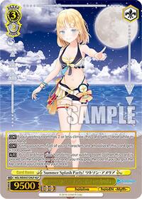 Watson Amelia (HLP) HololiveParallel waifu card — Weiss Schwarz