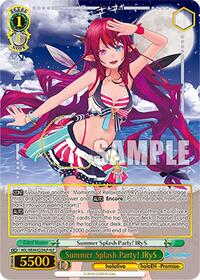 IRyS HololiveParallel waifu card — Weiss Schwarz
