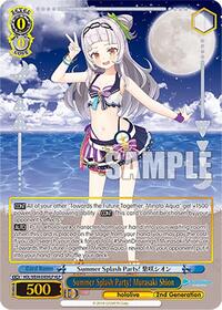 Murasaki Shion (HLP) HololiveParallel waifu card — Weiss Schwarz