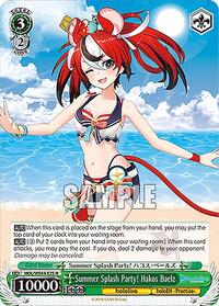 Hakos Baelz Normal waifu card — Weiss Schwarz
