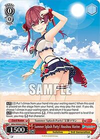 Houshou Marine Normal waifu card — Weiss Schwarz