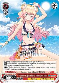 Momosuzu Nene Normal waifu card — Weiss Schwarz