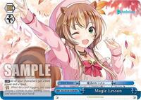 Magic Lesson RRR waifu card — Weiss Schwarz
