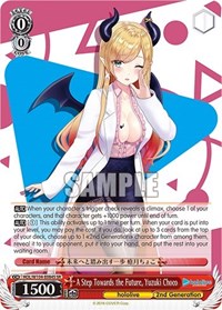 Yuzuki Choco SR waifu card — Weiss Schwarz
