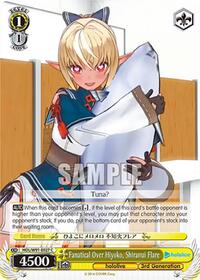 Shiranui Flare C waifu card — Weiss Schwarz