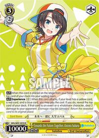 Oozora Subaru R waifu card — Weiss Schwarz