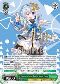 Amane Kanata R waifu card — Weiss Schwarz