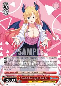 Yuzuki Choco R waifu card — Weiss Schwarz