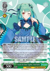 Uruha Rushia RR waifu card — Weiss Schwarz