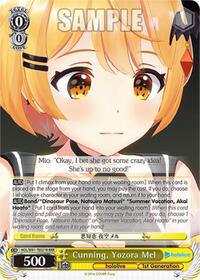 Yozora Mel RRR waifu card — Weiss Schwarz