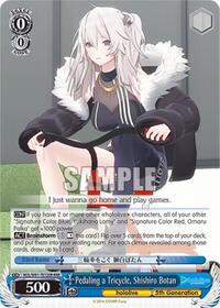 Shishiro Botan RRR waifu card — Weiss Schwarz