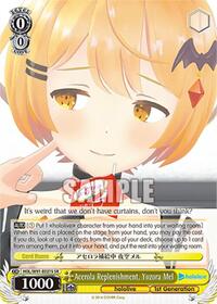 Yozora Mel SR waifu card — Weiss Schwarz