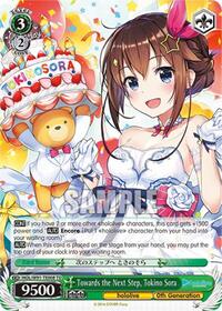 Tokino Sora TrialDeck waifu card — Weiss Schwarz