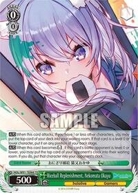 Nekomata Okayu TrialDeck waifu card — Weiss Schwarz
