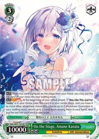 Amane Kanata TrialDeck waifu card — Weiss Schwarz