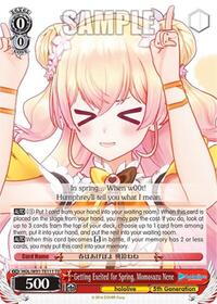 Momosuzu Nene TrialDeck waifu card — Weiss Schwarz