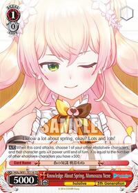 Momosuzu Nene TrialDeck waifu card — Weiss Schwarz