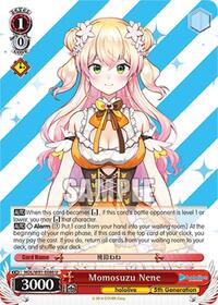 Momosuzu Nene U waifu card — Weiss Schwarz