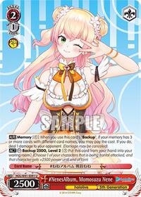 Momosuzu Nene U waifu card — Weiss Schwarz