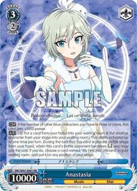 Anastasia RR waifu card — Weiss Schwarz