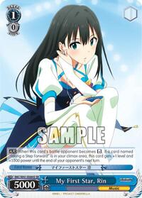 Rin (SR) SR waifu card — Weiss Schwarz