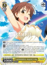 Mio (SR) SR waifu card — Weiss Schwarz