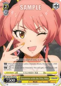 Mika TrialDeck waifu card — Weiss Schwarz