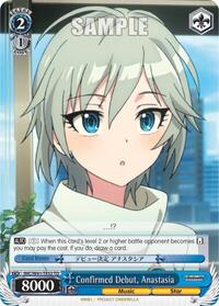 Anastasia TrialDeck waifu card — Weiss Schwarz