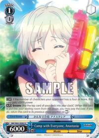 Anastasia U waifu card — Weiss Schwarz