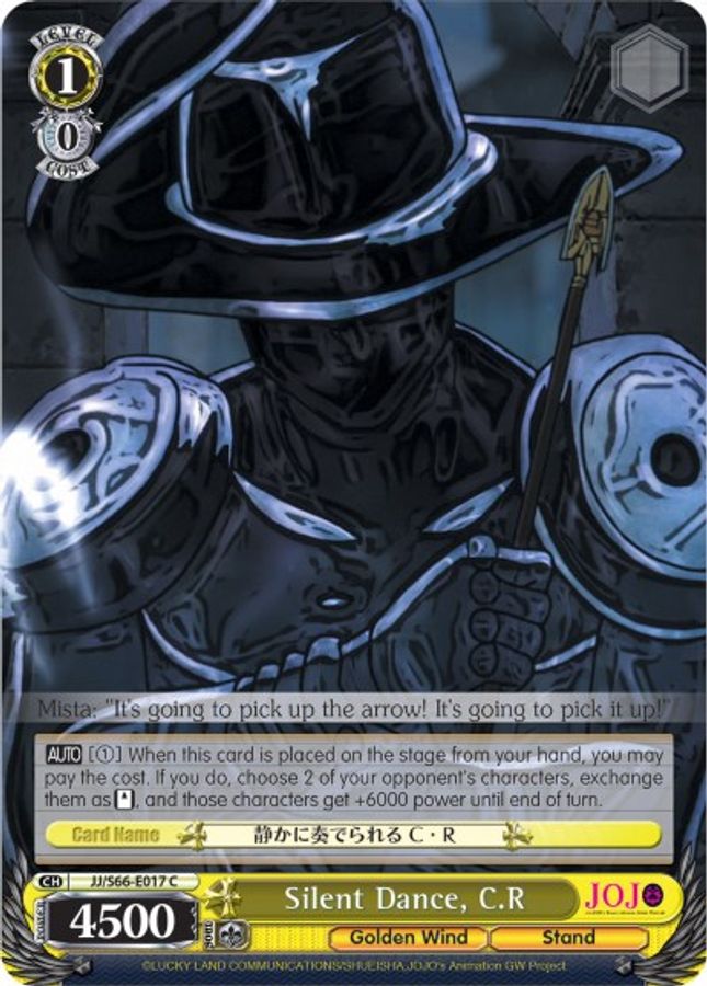 C.R C waifu card — Weiss Schwarz