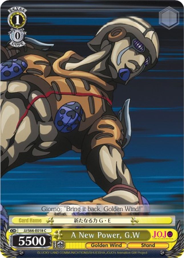 G.W C waifu card — Weiss Schwarz