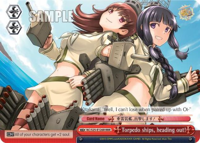 heading out! RRR waifu card — Weiss Schwarz