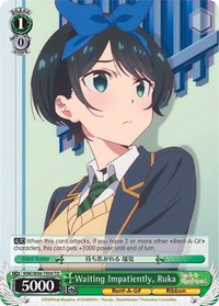 Ruka TrialDeck waifu card — Weiss Schwarz