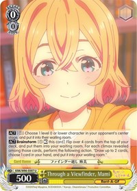 Mami U waifu card — Weiss Schwarz