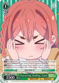Sumi U waifu card — Weiss Schwarz