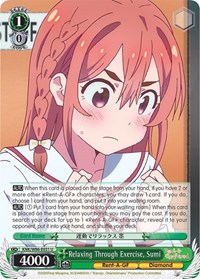 Sumi U waifu card — Weiss Schwarz